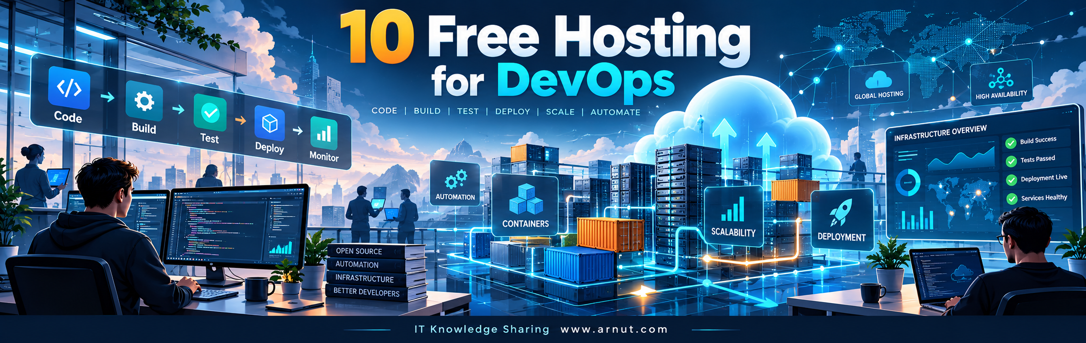 Free Hosting สำหรับ DevOps